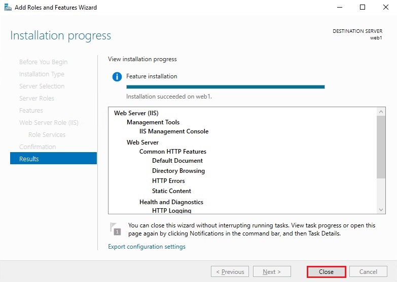 Install Web Server IIS, How to Install Web Server IIS in Windows Server 2019