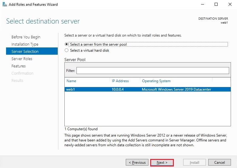 Install Web Server IIS, How to Install Web Server IIS in Windows Server 2019