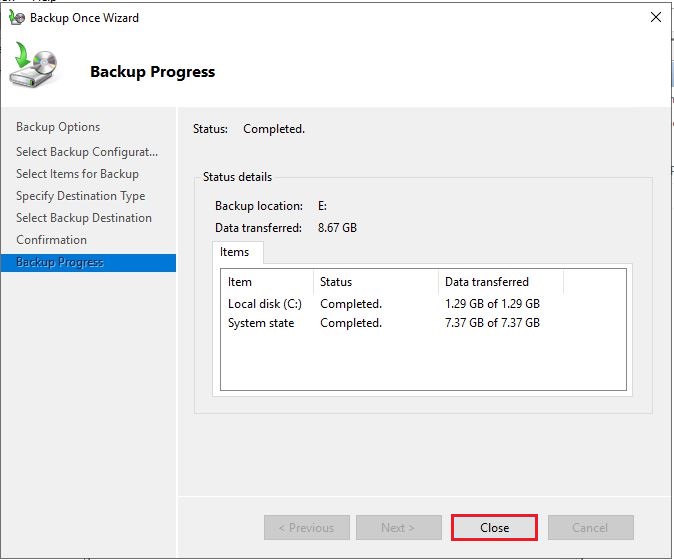 Backup Restore Reset Windows Server 2019, How to Backup Restore Reset Windows Server 2019