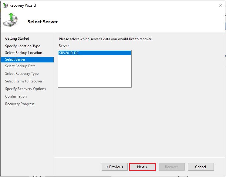 Backup Restore Reset Windows Server 2019, How to Backup Restore Reset Windows Server 2019