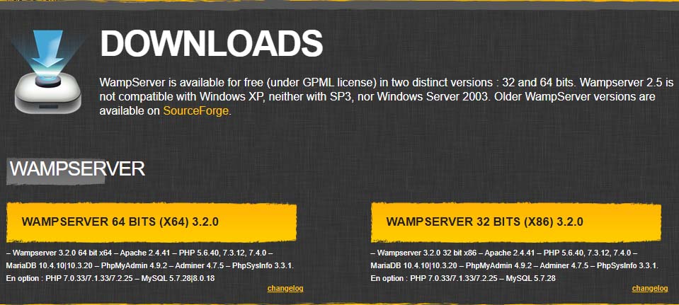 download wampserver