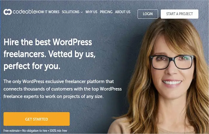 codeable freelance jobs site