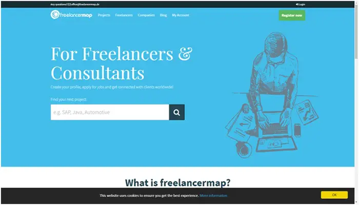 freelancermap freelance jobs site