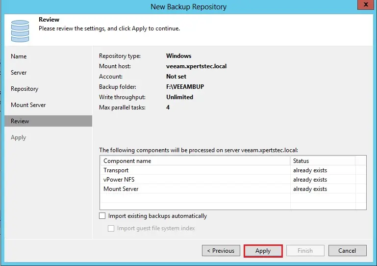 veeam backup repository review