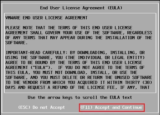 vmware license agreement eula