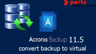 Backup to Virtual Acronis 11.5