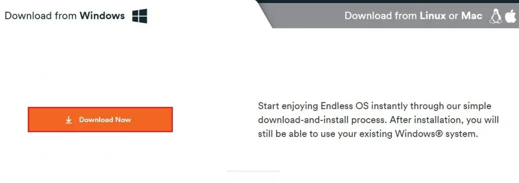 download endless os