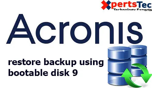 restore backup bootable disk 9