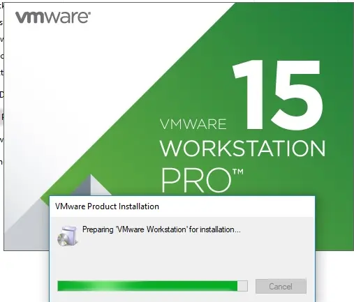 vmware workstation pro setup wizard