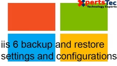 Backup and Restore IIS Settings