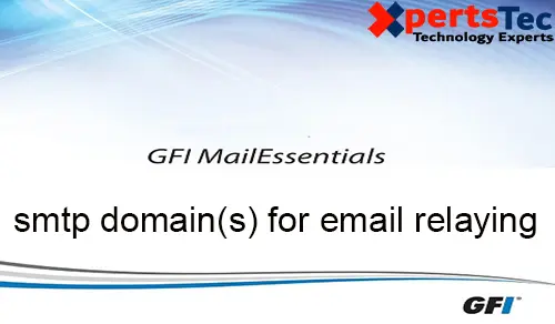 SMTP Domains Relay