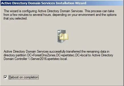 active directory 2008 setup dcpromo