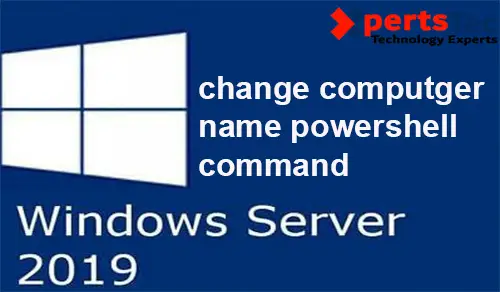 change computer name from command line server 2019