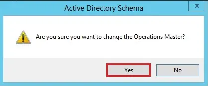 change directory change schema master