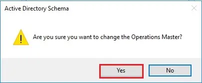 change directory change schema master