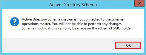 change directory schema snap in