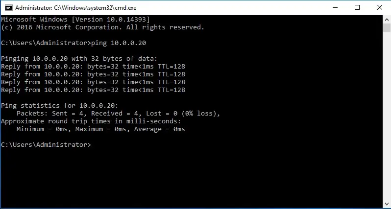 command prompt