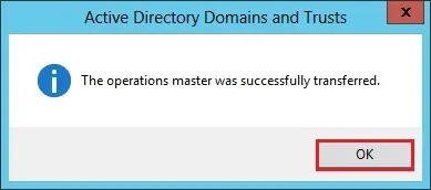 domains and trusts role transferred