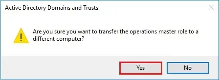 domains and trusts tole transfer