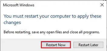 restart computer