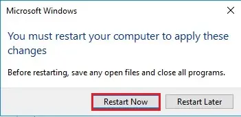 restart computer