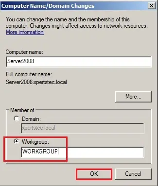 server 2008 name workgroup