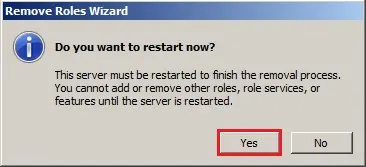 server 2008 uninstalling domain