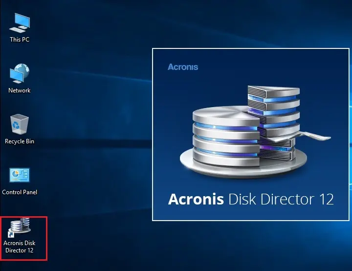 acronis disk director 12