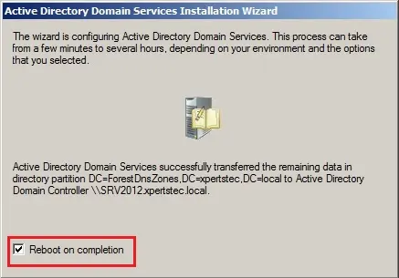 active directory setup dcpromo