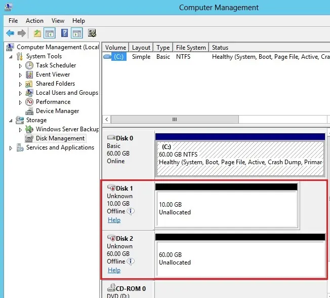 disk management