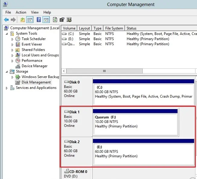 disk management