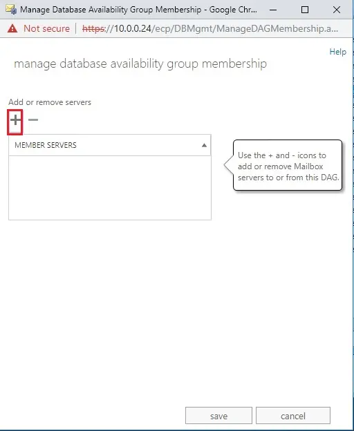 manage database availability group members