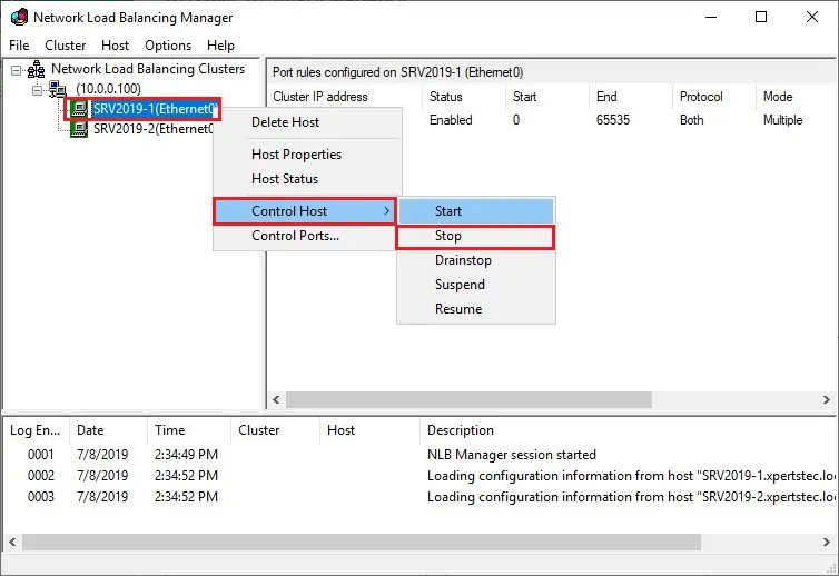 network load balance manager