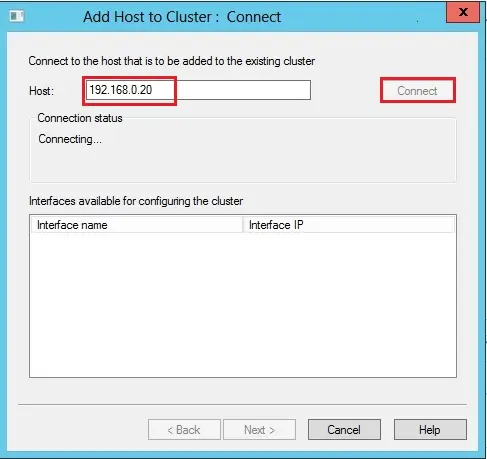 network load balancing connection status