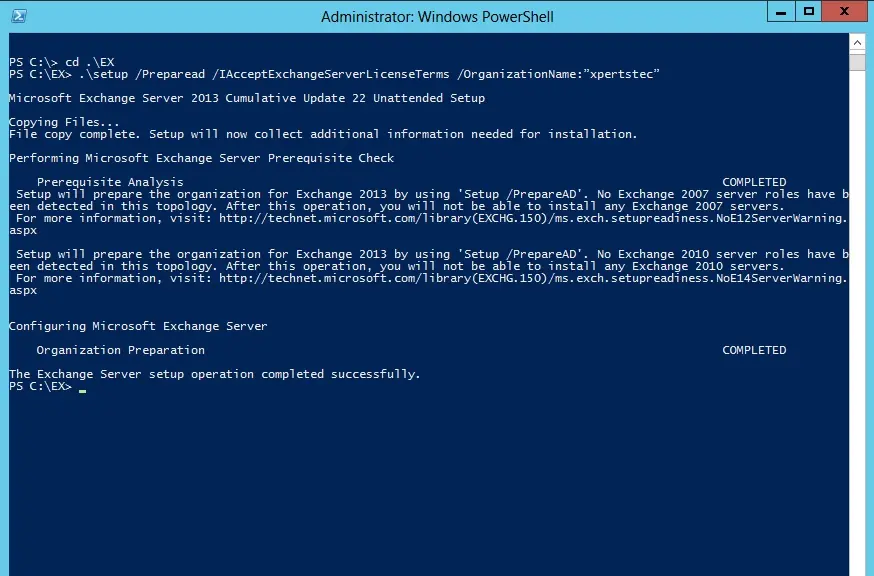 prepare active directory powershell