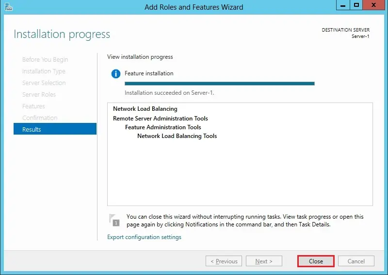 server 2012 installation progress