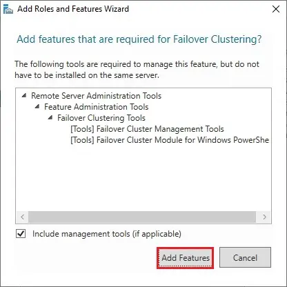 server 2019 add feature