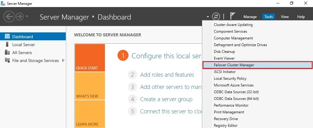 server manager 2019