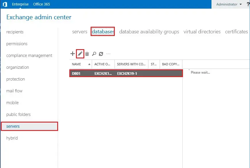 configure offline address server