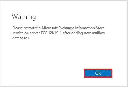 restart microsoft exchange information service