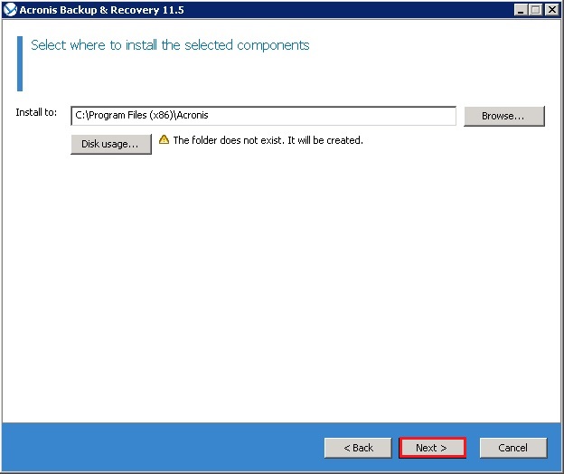 Install Acronis Backup 11.5, How to install Acronis Backup &#038; Recovery 11.5