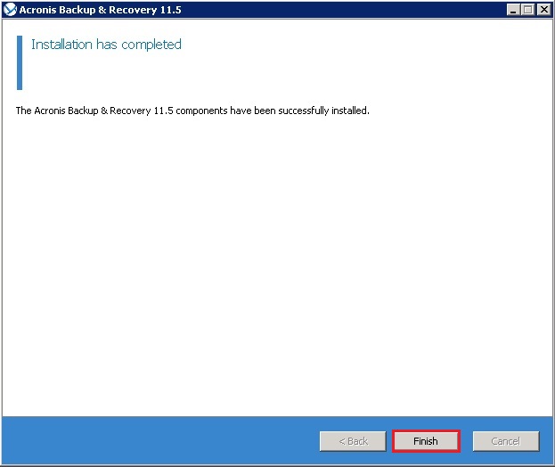 Install Acronis Backup 11.5, How to install Acronis Backup &#038; Recovery 11.5