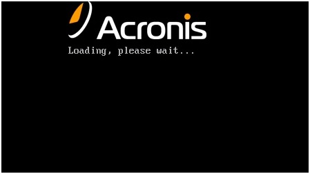 restore backup acronis loading please wait