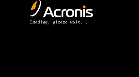 acronis 9 loading please wait
