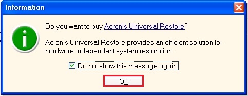 what is acronis universal restore