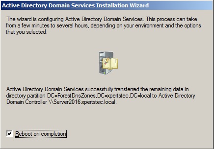 Migration Server 2008 to 2016, Active Directory Migration Server 2008 to 2016