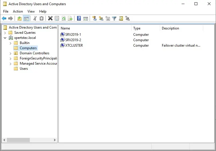 Failover Cluster Server 2019, How to create a Failover Cluster in Windows Server 2019 step by step.