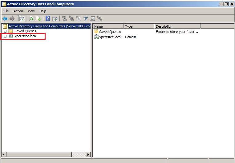 active directory users and computers server 2008