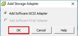 add iscsi storage adapter