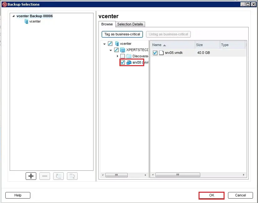 Create Backup Job Veritas, Step by step Creating a backup job (VM) in Veritas Backup Exec 20.3